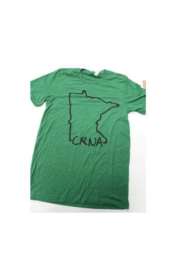 Bella Canvas T-shirt - Grass Green Tri - Medium